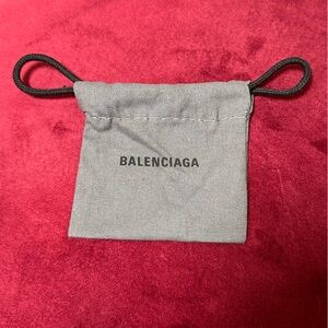 Authentic Balenciaga dust bag storage tote for jewelry necklace earrings travel